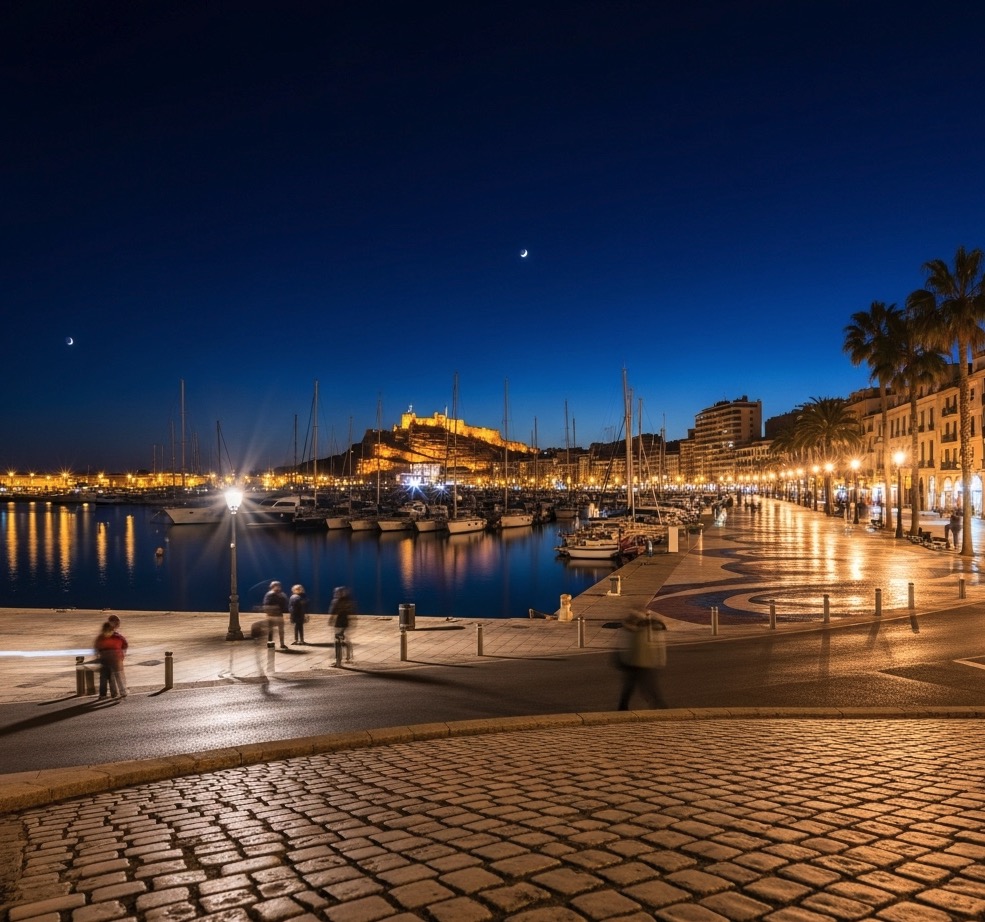 Alicante-por-la-noche