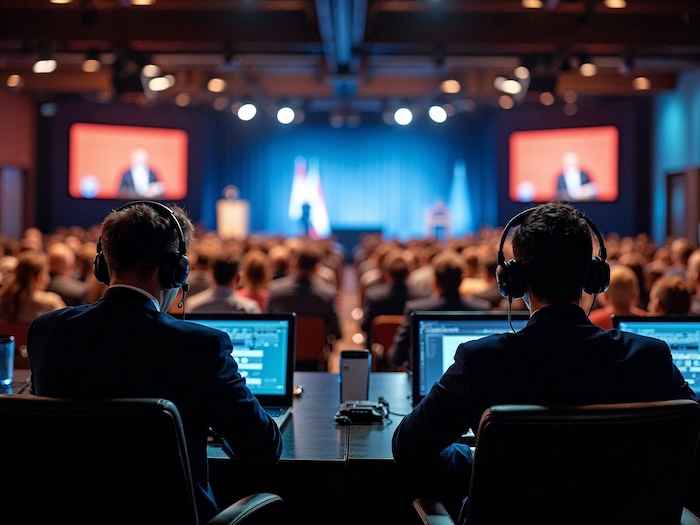 Interpretacion-Simultanea-en-Valencia-con-IberWords-–-Vista-desde-la-cabina-en-un-evento-internacional